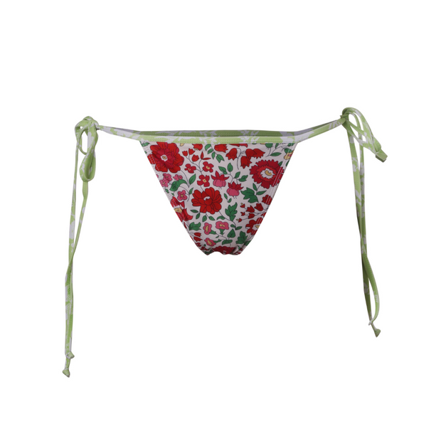 FLORA BIKINI BOTTOM – TIE SIDE