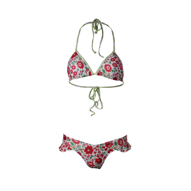 FLORA BIKINI BOTTOM – RUFFLE SIDES