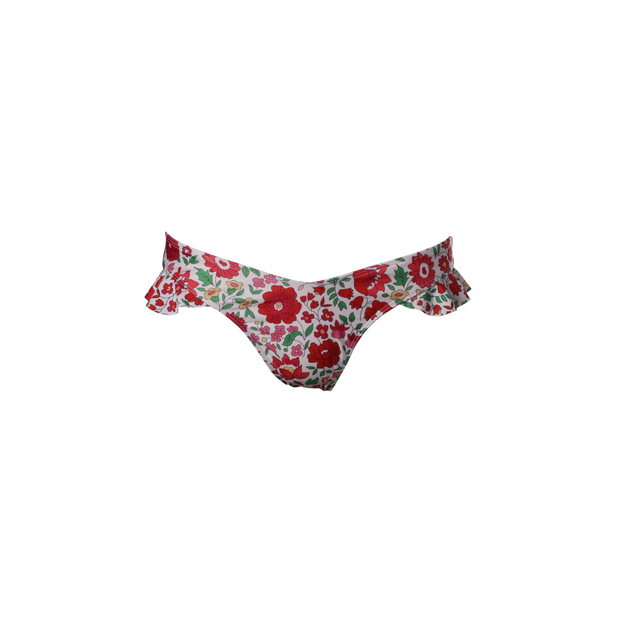 FLORA BIKINI BOTTOM – RUFFLE SIDES
