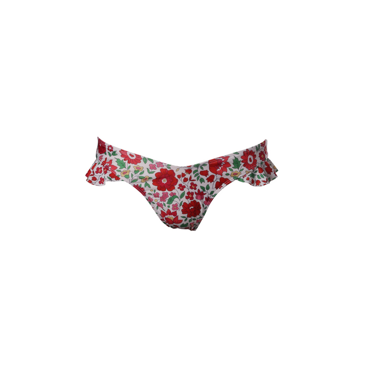 FLORA BIKINI BOTTOM – RUFFLE SIDES