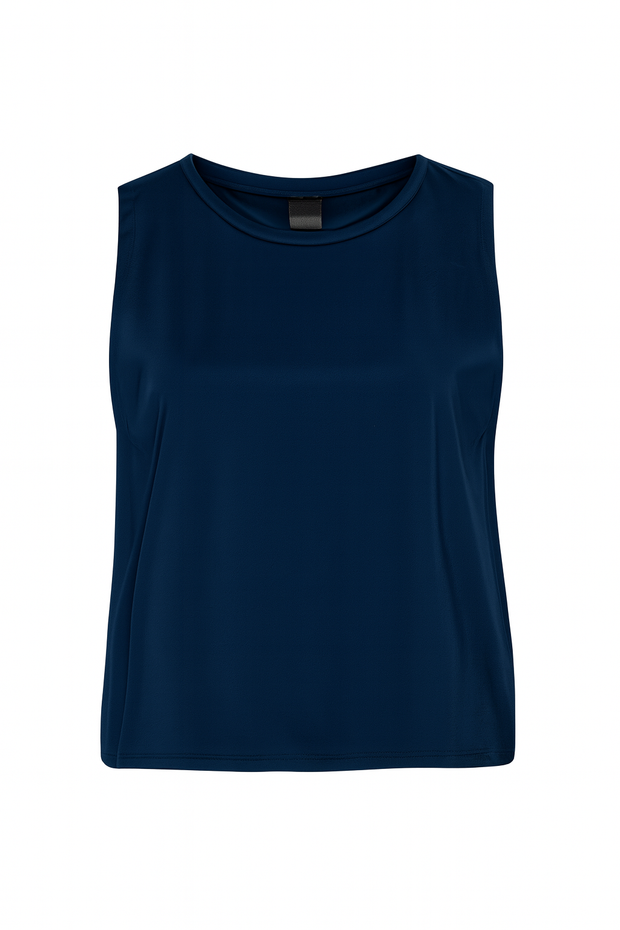 Winter Navy tank Top