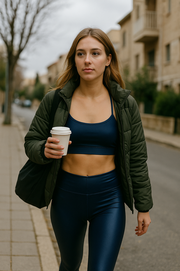 Winter Navy Top
