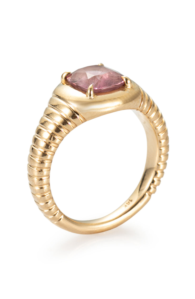 Pink Spinel Ring