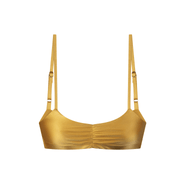 Golden Sports Bra